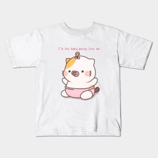 Baby muffin cat Kids T-Shirt